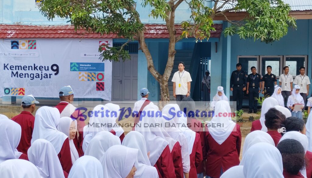 Kemenkeu Mengajar 9 di Merauke Papua Selatan